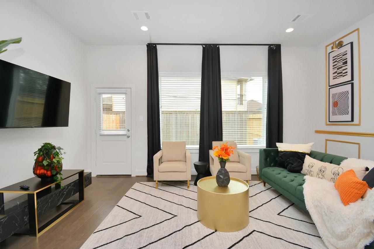 Emerald Palace - New, Modern 3Br Townhome Close To Downtown, Nrg, Med Ctr Houston Exterior photo